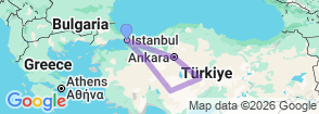 9 Days Legends of Turkey by High Speed Train Tour Map