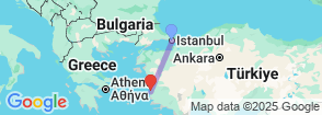 7 Days Deluxe Istanbul & Kusadasi Tour Map