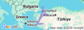 8 Days Religious & Historical Tour Map