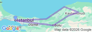 10 Days Ecotourism Tour Turkey Map