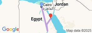 12 Egypt Holiday Visit Cairo Luxor Aswan & Hurghad Map