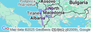 7 Days Balkan Program Start from Corfu Map