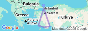 9 Days Luxury Popular Honeymoon Tour Turkey Map