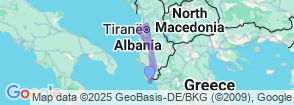6 Days Discover South of Albania from Corfu Greece Map