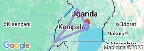 16 Days Wild Uganda Safari Map