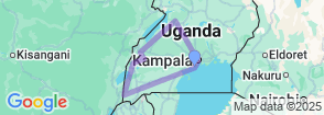14 Days Most Enjoyable Uganda Safari Map