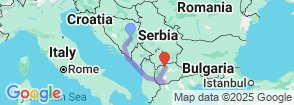 7 Days Balkan Group Tours Map