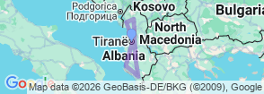 8 Days Highlights of Albania Map