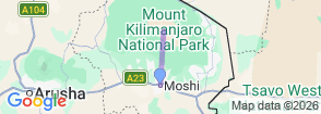 8 Days Kilimanjaro Climb - Machame Route Map