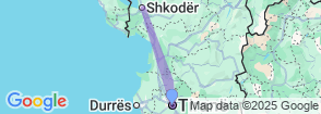 Private Albania Shkoder & Kruje City Day Trip from Tirana Map