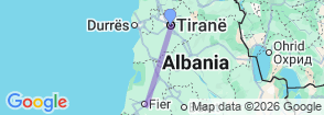 Daily Tour of Ardenica Monastery & Apollonia Archeological Park Map