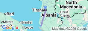 Short Daily Tour of Zvernec & Narta Lagoon Map