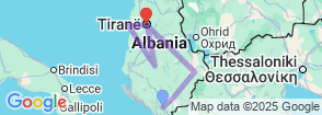 Albanian Village Discovery Tour Map