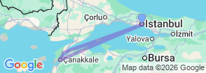7 Days Luxury Gold Anzac Day Gallipoli Tour Map