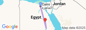 Egyptian Explorer 8 Days Map