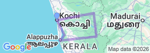 Best of Kerala Tour Map