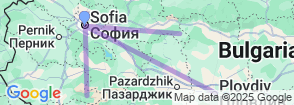 6-Day Bulgaria Adventure: Discover Culture & History Map