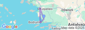 7 Days Bodrum Dream Vacation Tour Packages Map