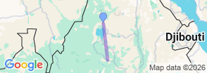 Daily Simein Mountain Trek Tour Map
