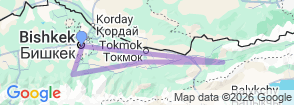 Uae National Day Holiday Package to Kyrgyzstan, 3 Days 2 Night Map