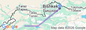 Alpine Lake Sary-Chelek Map
