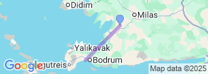 8 Days Bodrum Family Holidays Map