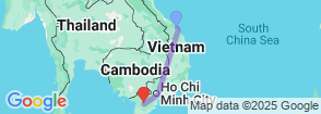 Savor the Beauty of Central & South Vietnam 7 Days by Lvptravel Map