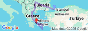 14 Day Turkey, Bulgaria & Greek Islands Grand Discovery: Istanbul, Sofia, Santorini & Mykonos Escape Map