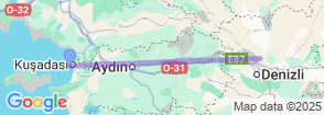 5 Days Kusadasi Stopover Tour Map