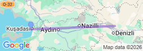 5 Days Kusadasi Stopover Tour Map