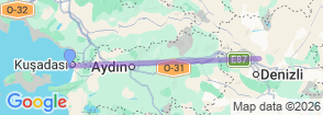 7 Days Kusadasi Holiday Package Map