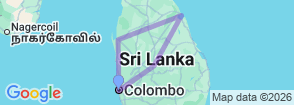 5 Days Tour of the Last Battle of Ravana Map