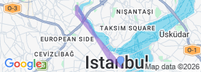 Istanbul Daily Cable Car & Bosphorus Tour – Scenic Cruise, City Walls & Pierre Loti Hill Map