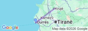 Daily Kruje Day Tour Map