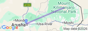 7 Days Offer Mt Kilimanjaro Machame Trekking Map