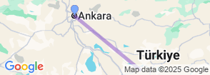 Cappadocia Hot Air Balloon & Cappadocia Tour from Ankara: Experience the Magic of the Skies Map