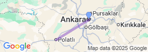 Ankara Daily Gordion Tour Map