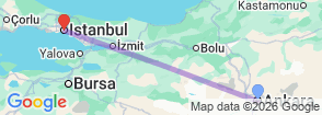 Private Istanbul City Tour from Ankara Map