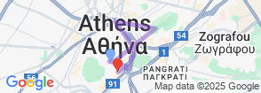 Athens Half Day Tour Map