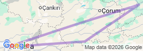 2 Days Amasya & Hattusha Tour from Ankara Map