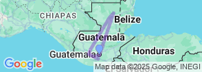 Best of Guatemala 8 Day Tour Map