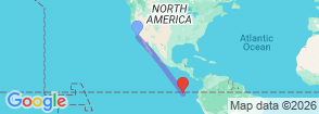 Bartolome Island and Sulivan Yacht Tour Map