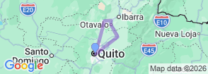 Private Tour to Otavalo and Surrondings Map