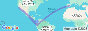 Ecuador Adventure 14 Days Tour Map