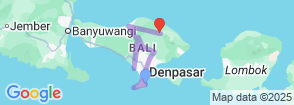 Bali Island: See & Experience It All in 7 Days, 1St Class Custom Tours Map