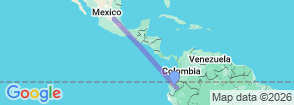 Active & Local Life in Baños 3 Days Tour Map