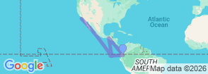 Galapagos Big Five 9 Days Tour Map