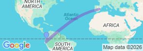 Ecuador Andean Jewels 10 Day Tour Map