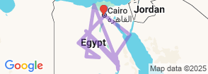20 Days Cairo, Desert Safari to Luxor, Nile Cruise, Sharm El Sheikh & Alexandria Map
