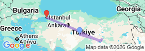 3 Nights 4 Days Cappadocia With Mt. Nemrut Map